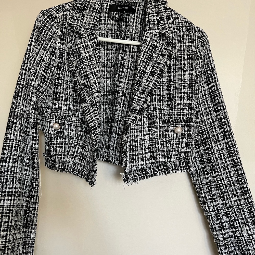 Blazer with shorts set